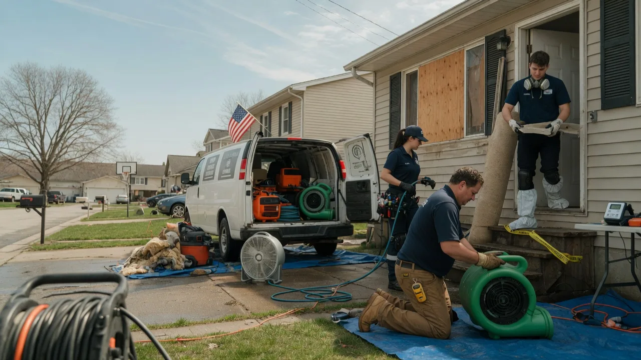 Water Damage Restoration in Whitefield, OK near me
